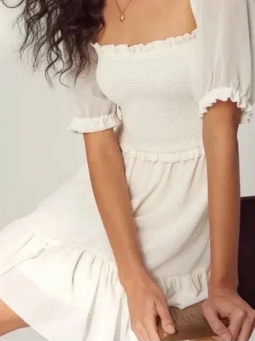 Aritzia Chiffon Mini Dress